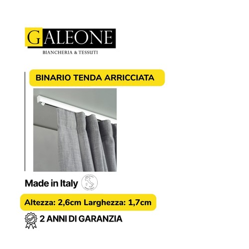 Binario per tende arricciate - tende, a
